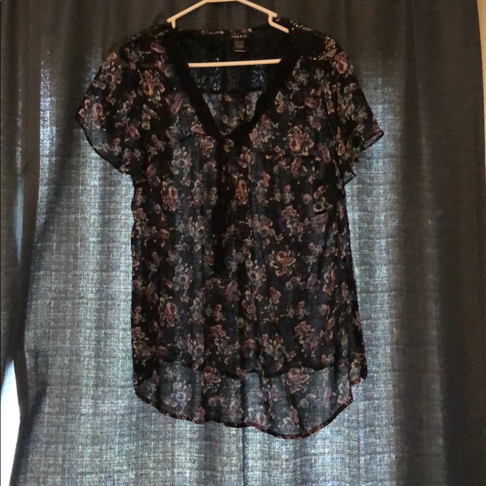 Sheer top